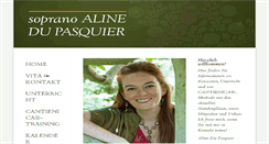 Desktop Screenshot of alinedupasquier.info